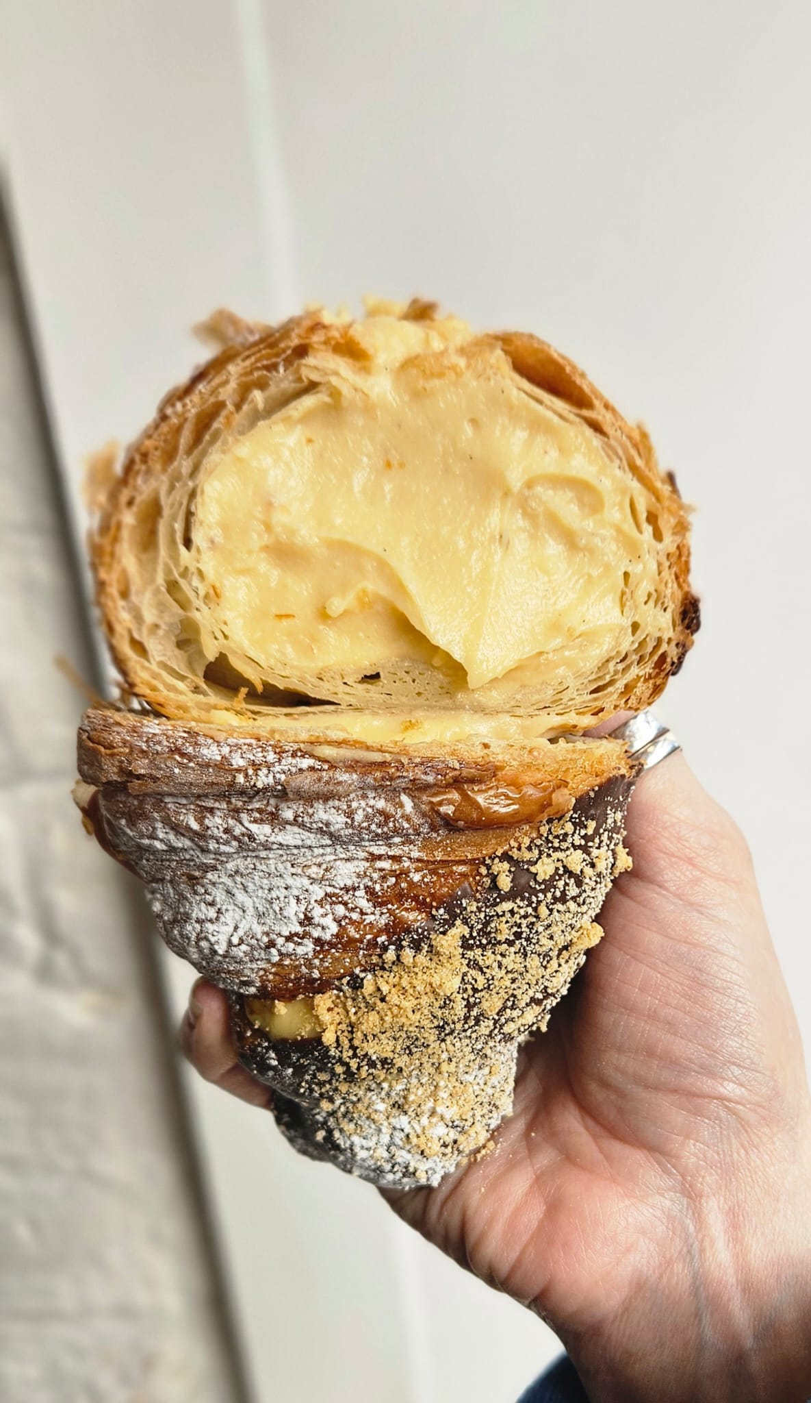 Millionaire's Shortbread Croissant