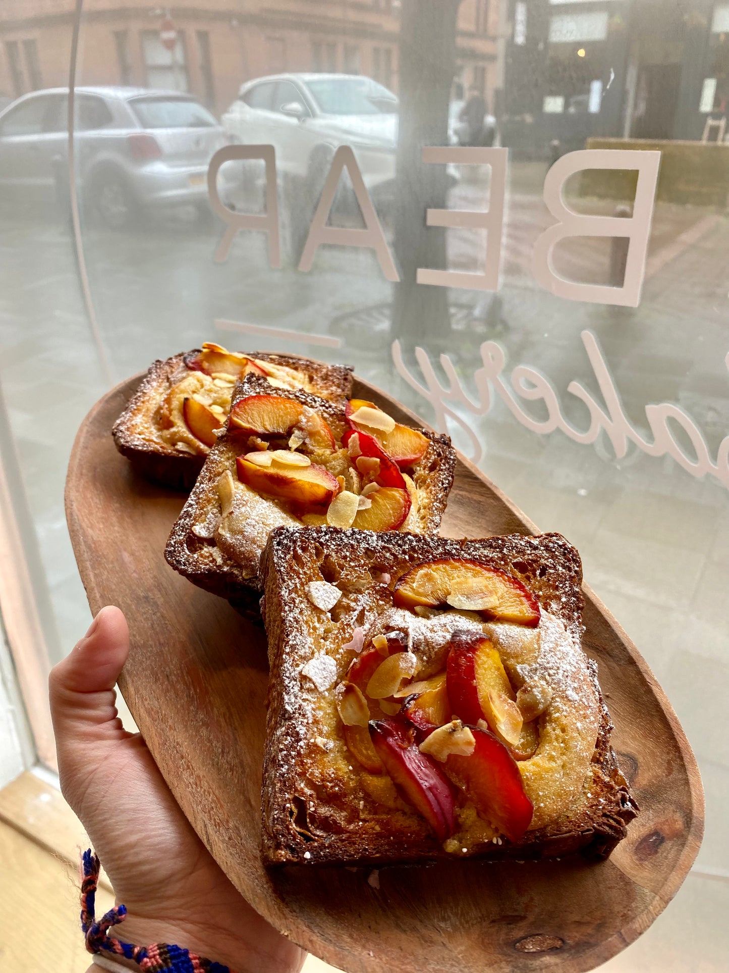 Spiced Plum + Almond Bostock