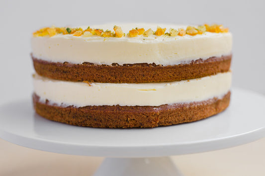Carrot Pistachio Cake (Simple Style)