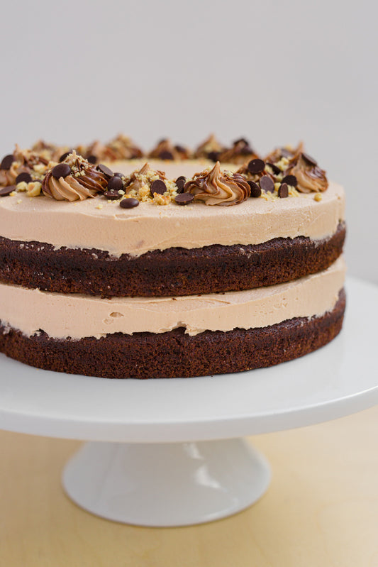 Chocolate Nutella Cake (Simple Style)