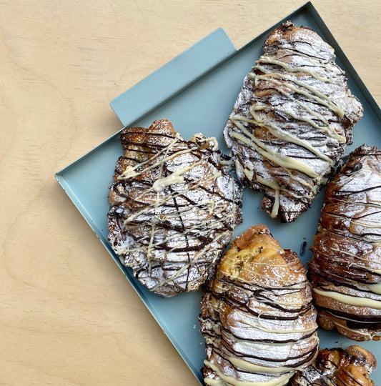 Nutella Cookie Dough Croissant