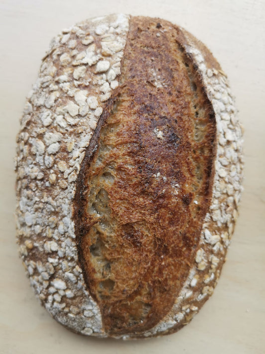 Butter Toasted Oat Sourdough