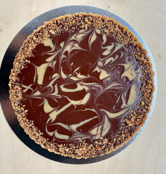 Chocolate + Salted Caramel Tart (Christmas Preorder)