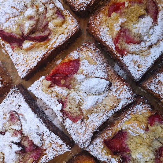 Honey Plum + Hazelnut Bostock