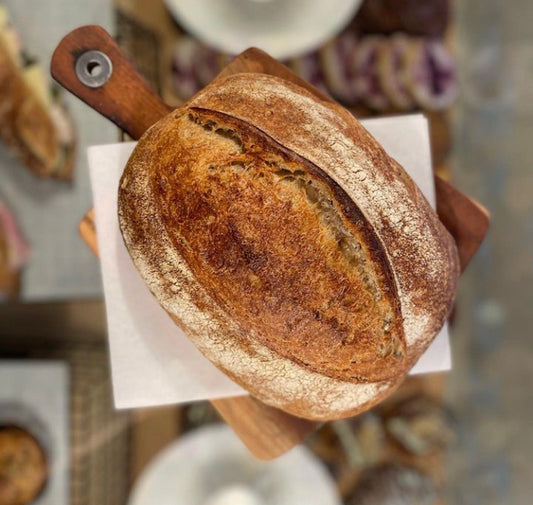 Cheddar, Ale + Chive Sourdough