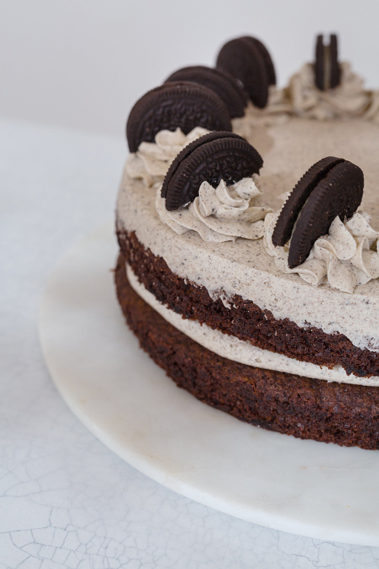 Vegan Chocolate Oreo Cake